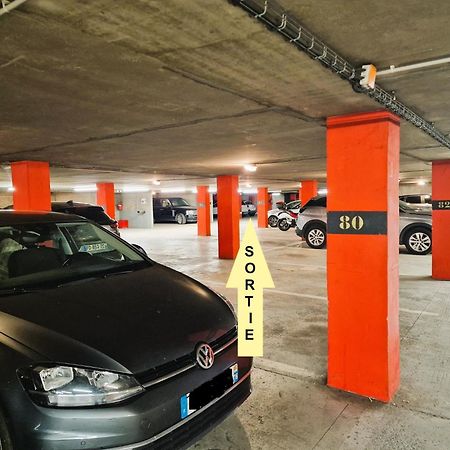 2 Appt Medielounge Ou Medieold, Parking Vue Magnifique Par Beds76 Rouen Værelse billede